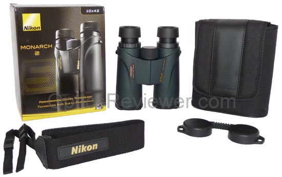 What comes with Nikon Monarch 5