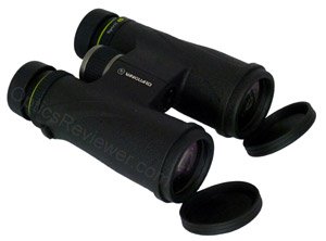 Vanguard Spirit ED 10X42 with open lens covers